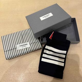 新品THOM BROWNE  ソックス　国内正規品