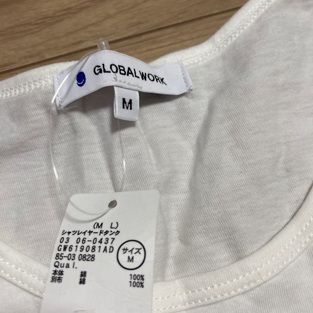 GLOBAL WORK(グローバルワーク)のGLOBAL WORK トップス レディースのトップス(カットソー(半袖/袖なし))の商品写真