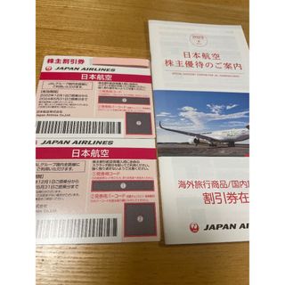 JAL 株主割引券2枚　優待冊子1冊(その他)