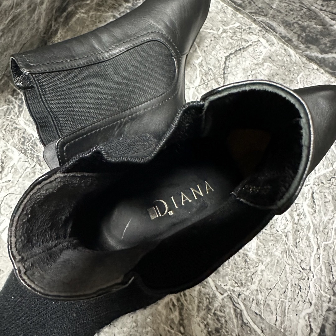 DIANA(ダイアナ)のdiana ダイアナ サイドゴアブーツ チェルシーブーツ レディースの靴/シューズ(ブーツ)の商品写真