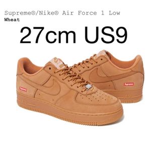 シュプリーム(Supreme)のsupreme Nike Air Force 1 Low Wheat(スニーカー)