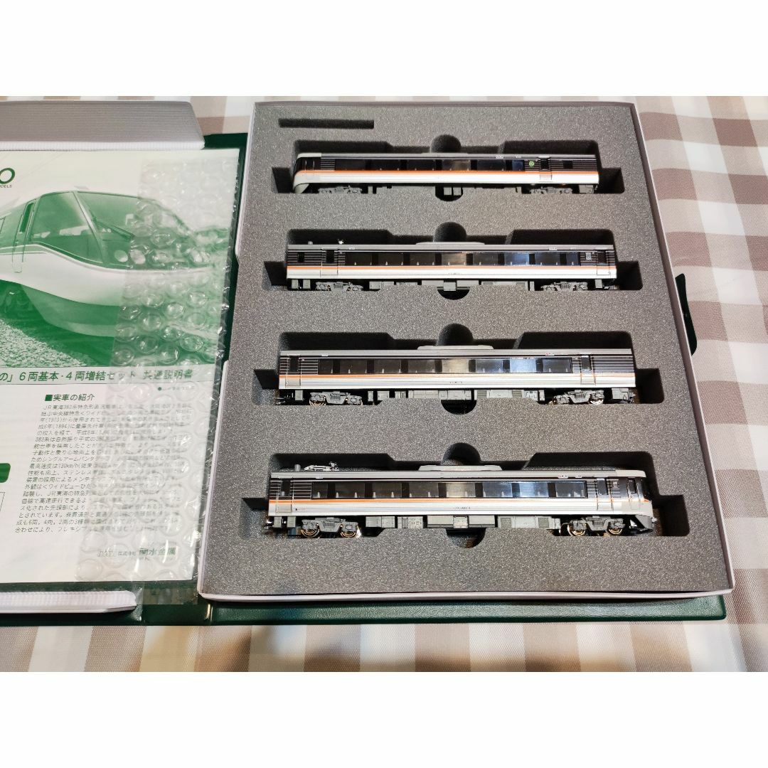 KATO`(カトー)のKATO 383系 ワイドビューしなの 10両セット エンタメ/ホビーのおもちゃ/ぬいぐるみ(鉄道模型)の商品写真