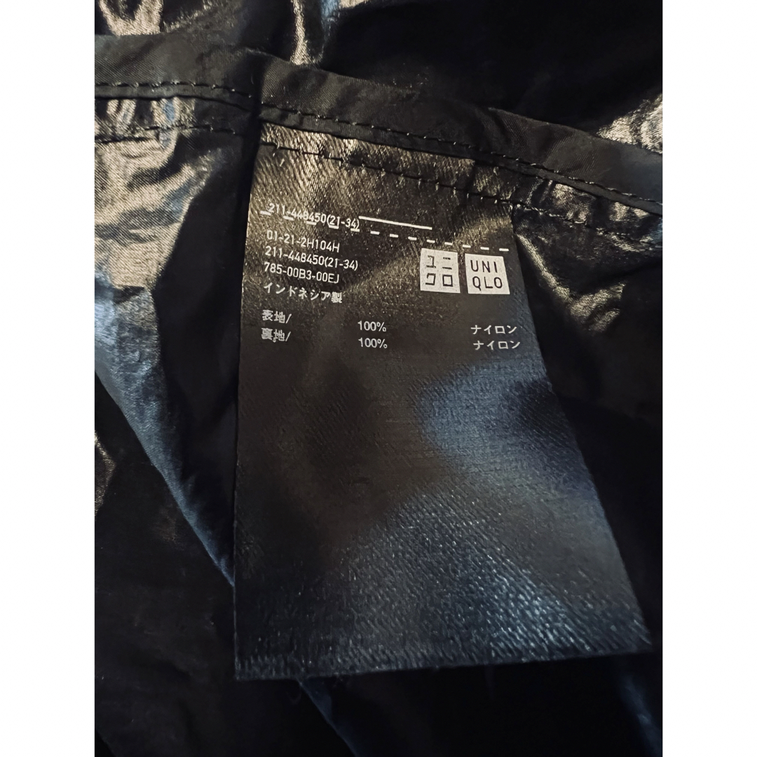 UNIQLO(ユニクロ)のUNIQLO / ユニクロ Theoryコラボ ナイロンパーカー ブラック M レディースのジャケット/アウター(ナイロンジャケット)の商品写真