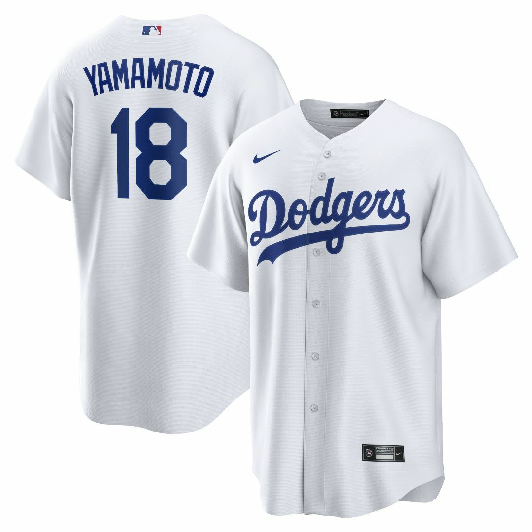 在庫少】MLB 山本由伸 ドジャース レプリカ ユニフォーム XL 在庫少】MLB 山本由伸 ドジャース レプリカ ユニフォーム XL