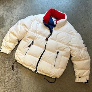 トミーヒルフィガー(TOMMY HILFIGER)の00's Tommy Jeans Back Logo Down Jacket M(ダウンジャケット)