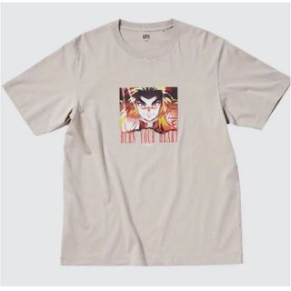 ジーユー(GU)の鬼滅の刃　煉獄杏寿郎　Lサイズ　Tシャツ　GU(Tシャツ/カットソー(半袖/袖なし))