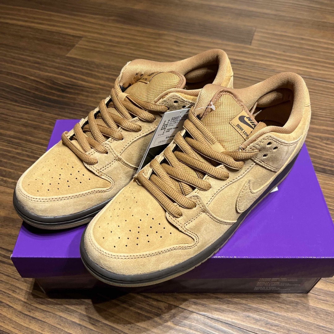 スニーカーNike SB Dunk Low Pro "Wheat"