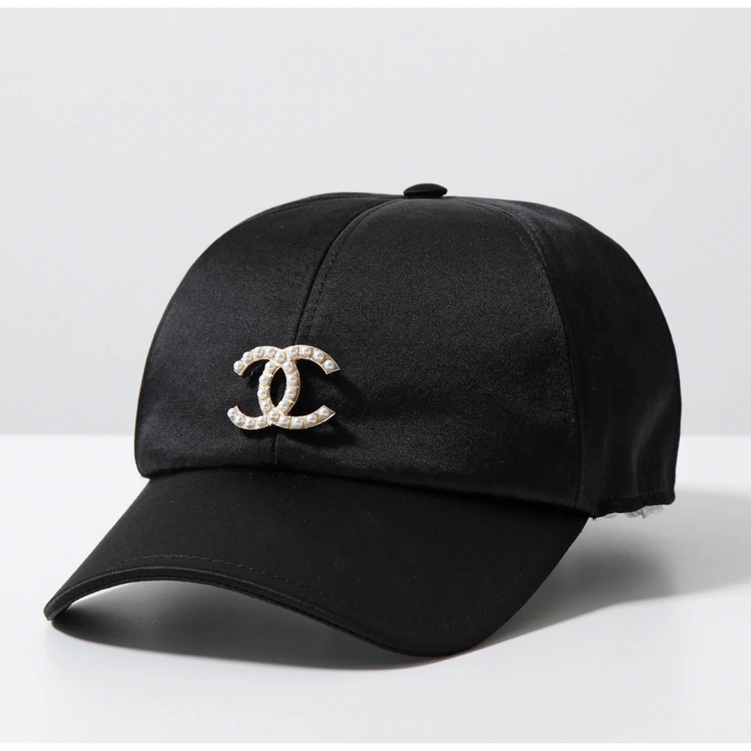 キャップCHANEL  新作　パール　キャップ　　新品