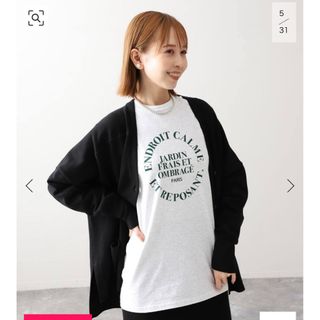 スローブイエナ(SLOBE IENA)のSLOBE IENA サークルロゴロンTEE(Tシャツ(長袖/七分))