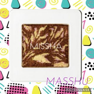 ミシャ(MISSHA)の【新品未開封】MISSHA グリッタープリズムシャドウ グアテマラプリズム(アイシャドウ)