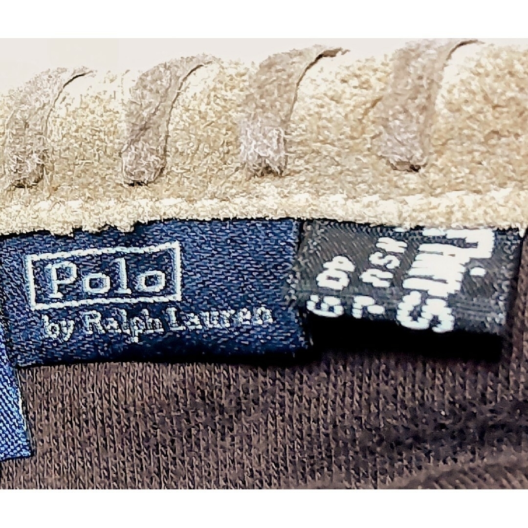 POLO RALPH LAUREN(ポロラルフローレン)の新品❗POLO　ポロ ラルフローレン　スエード　レザー　グローブ　手袋　本皮　L メンズのファッション小物(手袋)の商品写真