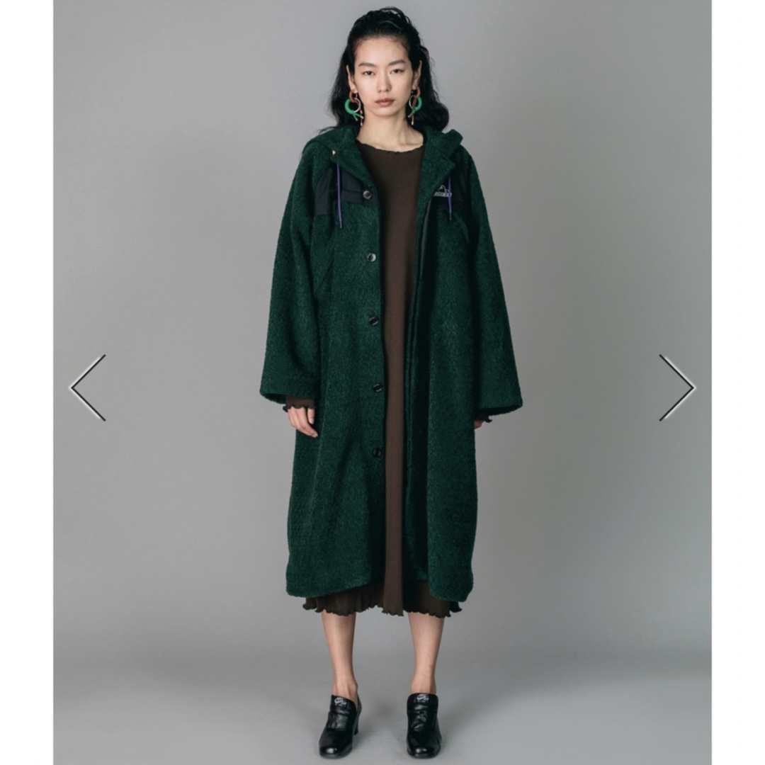 NON TOKYO MOUNTAIN BOA CHESTER COAT レディースのジャケット/アウター(ロングコート)の商品写真