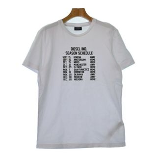 ディーゼル(DIESEL)のDIESEL ディーゼル Tシャツ・カットソー M 白 【古着】【中古】(カットソー(半袖/袖なし))