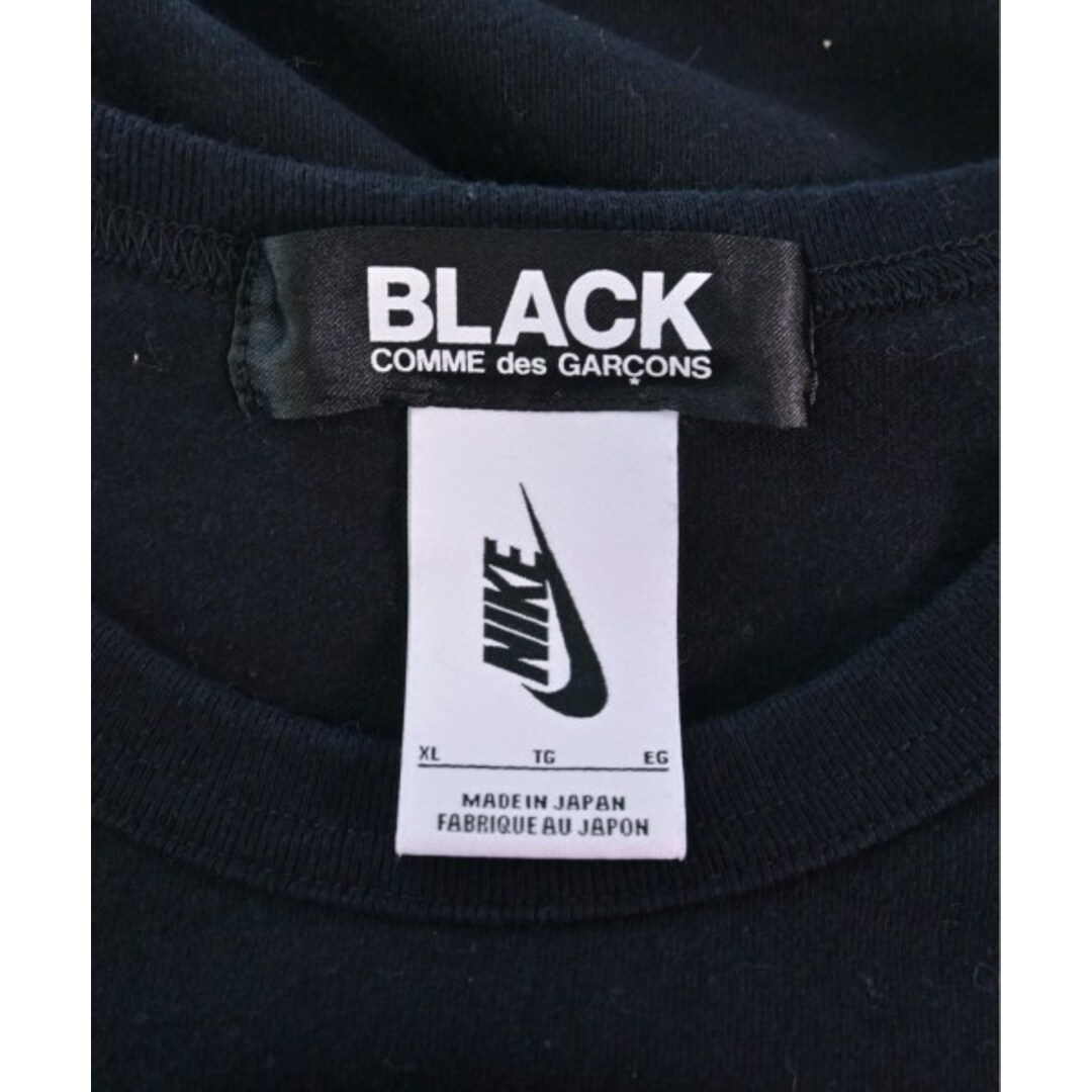 BLACK COMME des GARCONS(ブラックコムデギャルソン)のBLACK COMME des GARCONS Tシャツ・カットソー XL 黒 【古着】【中古】 メンズのトップス(Tシャツ/カットソー(半袖/袖なし))の商品写真