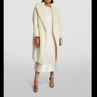 マックスマーラ(Max Mara)のMax Mara クリスタル テディベア コート　新品タグ付き(ロングコート)