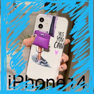 iPhone14 カバー ケース ソフト かわいい 女の子 シンプル(iPhoneケース)