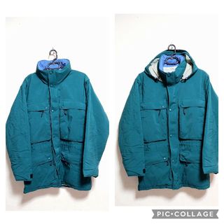 エルエルビーン(L.L.Bean)の美品❗90s　L.L.Bean　マウンテンパーカー　ノースコル　ジャケット　中綿(マウンテンパーカー)