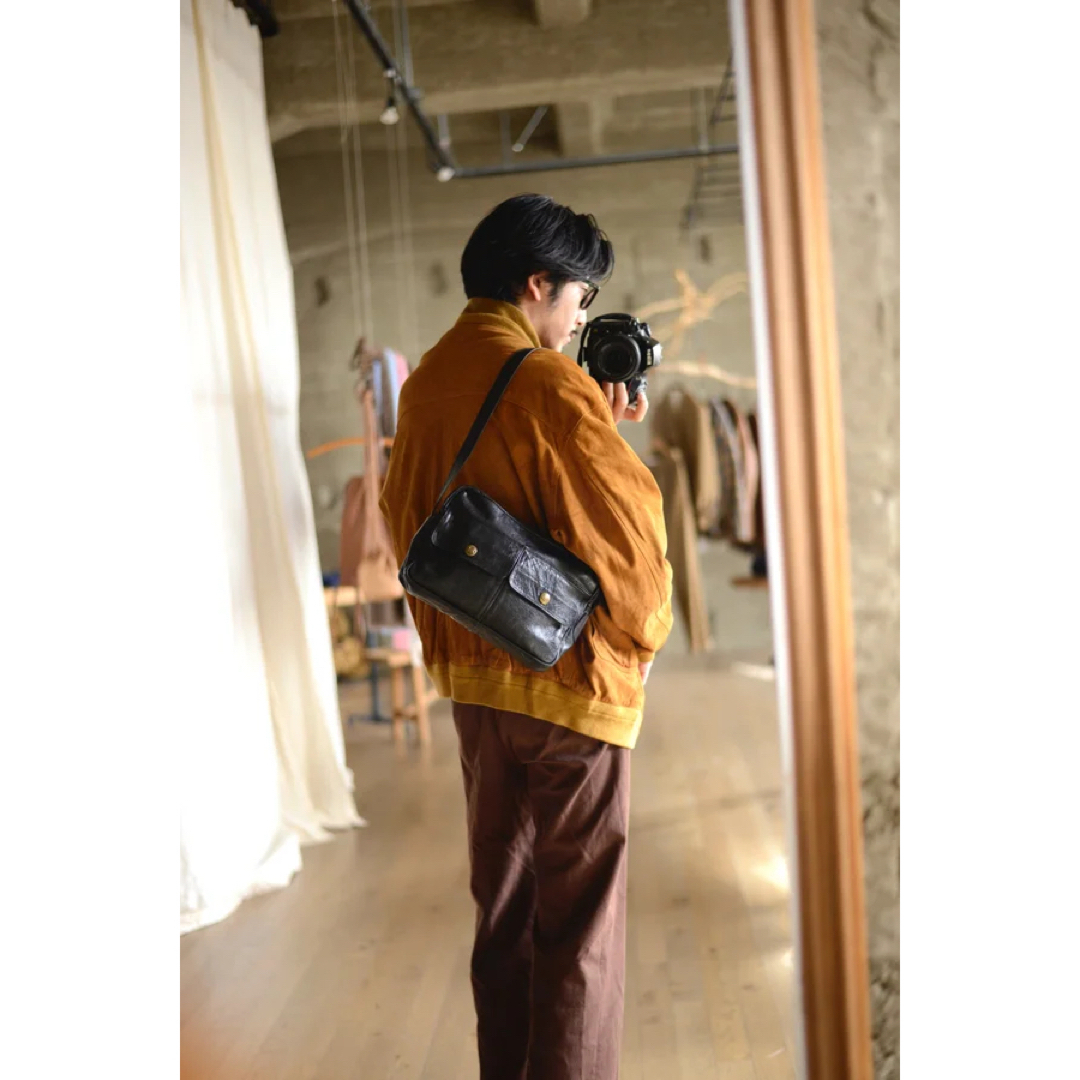 COMOLI(コモリ)の業 nariwai 別注 old CELINE 2PK hand bag メンズのバッグ(ショルダーバッグ)の商品写真