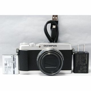 オリンパス(OLYMPUS)のオリンパス OLYMPUS STYLUS SH-3 シルバー 光学24倍ズーム(コンパクトデジタルカメラ)