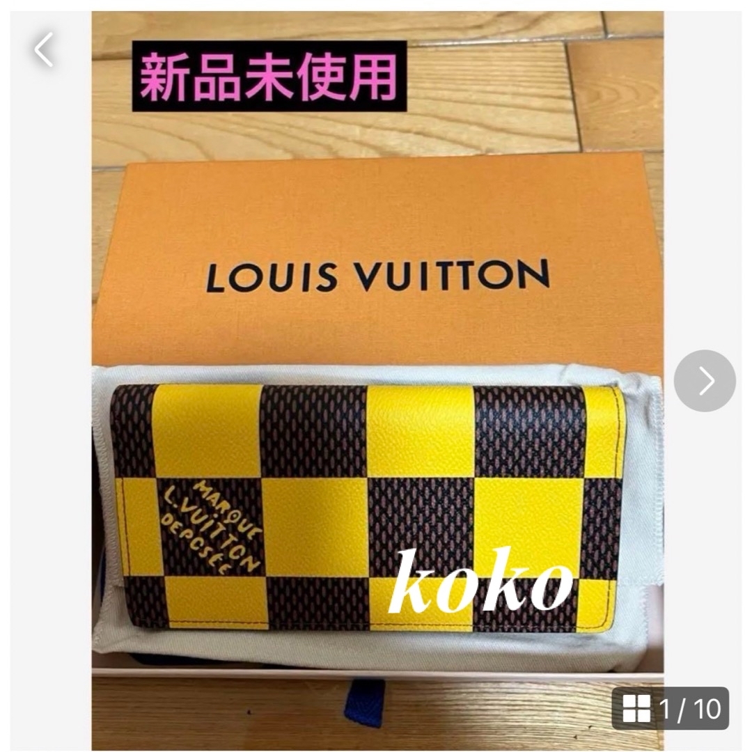 LOUIS VUITTON(ルイヴィトン)のルイヴィトン　完売品♪N40541 ポルトフォイユ・ブラザ NM レディースのファッション小物(財布)の商品写真