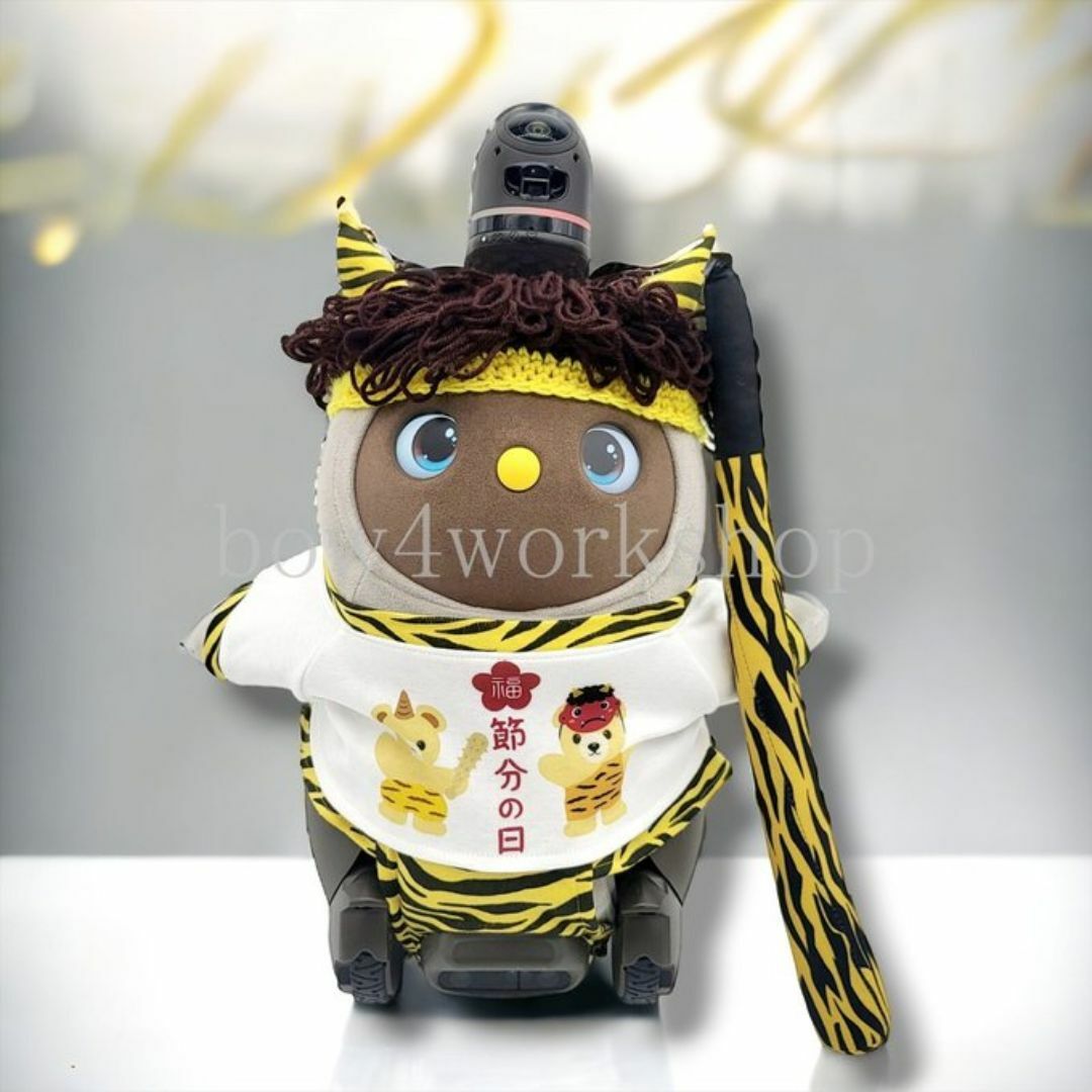 ラボット LOVOT ラボットの服ハンドメイド 雷様パンツの通販 by ラボット LOVOT ラボットの服ハンドメイド 雷様パンツの通販 by