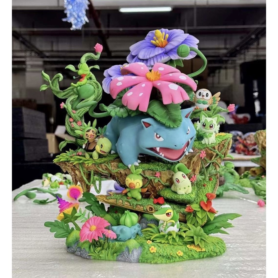 ポケモン 樹脂フィギュア ガレージキット フシギバナ ポケモン 樹脂フィギュア ガレージキット フシギバナ