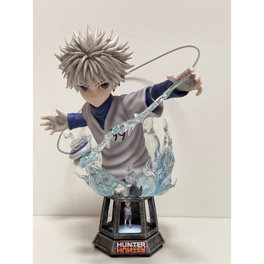 ハンター×ハンターガレージキット キルア=ゾルディック 胸像の ハンター×ハンターガレージキット キルア=ゾルディック 胸像の