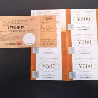 JR九州 株主優待 1枚(鉄道乗車券)