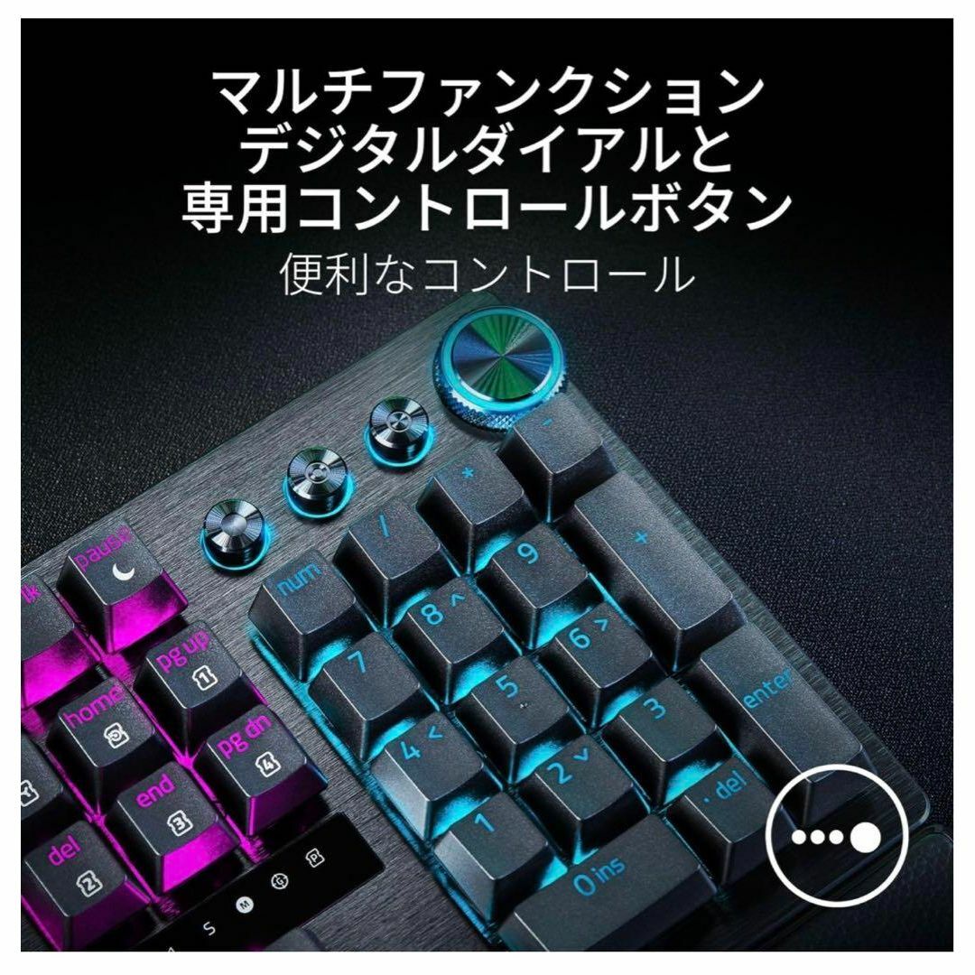 売れ筋がひ新作！
 【新品】Razer Mini Huntsman V3 V3Pro Huntsman ゲーミングキーボード アナログ 英語配列 Pro PC/タブレット 4