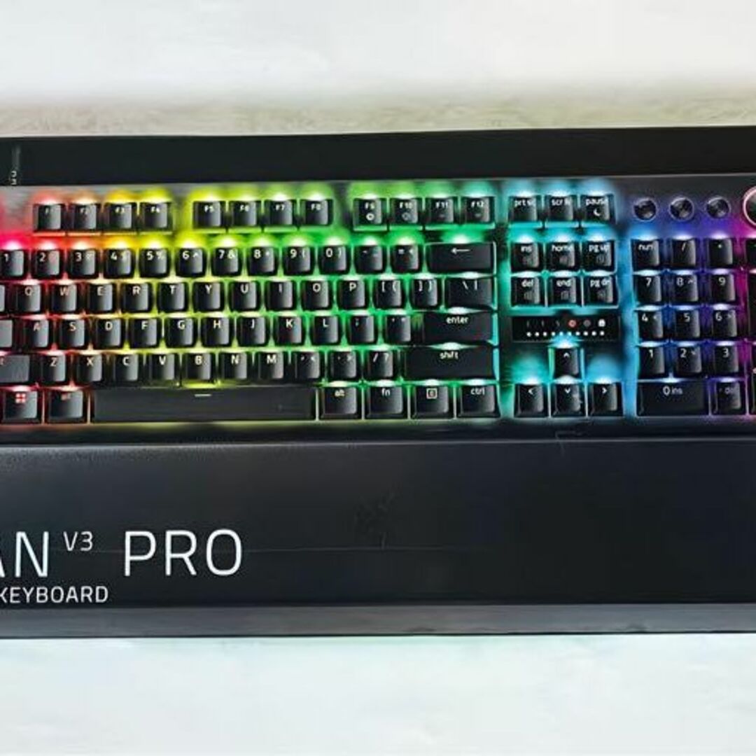 売れ筋がひ新作！
 【新品】Razer Mini Huntsman V3 V3Pro Huntsman ゲーミングキーボード アナログ 英語配列 Pro PC/タブレット 6