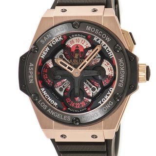 ウブロ(HUBLOT)のウブロ  キングパワー ウニコ GMT セラミック 771.OM.117(腕時計(アナログ))