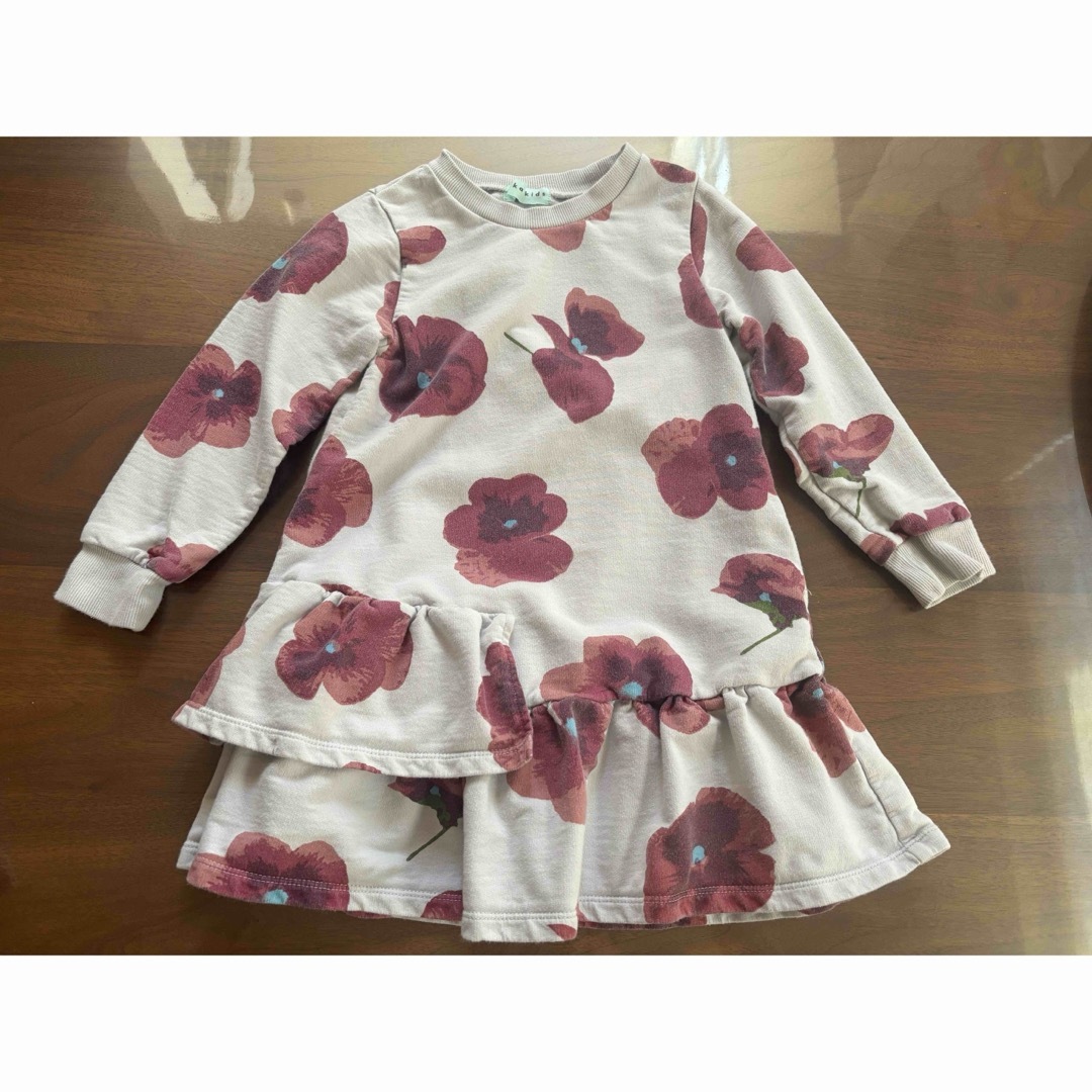 hakka kids(ハッカキッズ)のハッカキッズ　ワンピース　110 キッズ/ベビー/マタニティのキッズ服女の子用(90cm~)(ワンピース)の商品写真