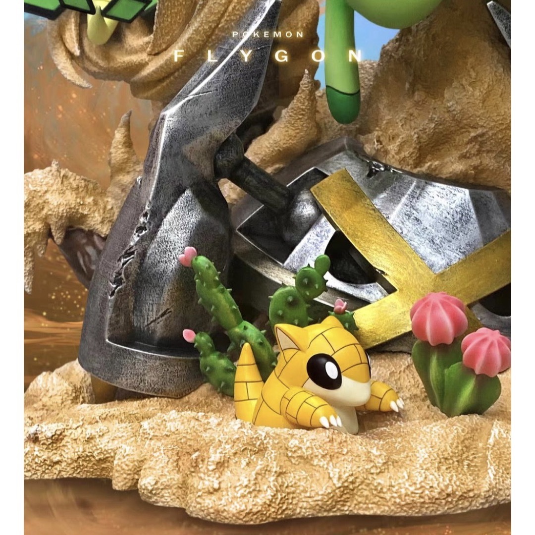 ポケモン 樹脂フィギュア ガレージキット フライゴン ポケモン 樹脂フィギュア ガレージキット フライゴン