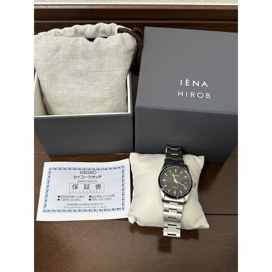 IENA(イエナ)のIENA × HIROB Exclusive Watch  ブラック レディースのファッション小物(腕時計)の商品写真