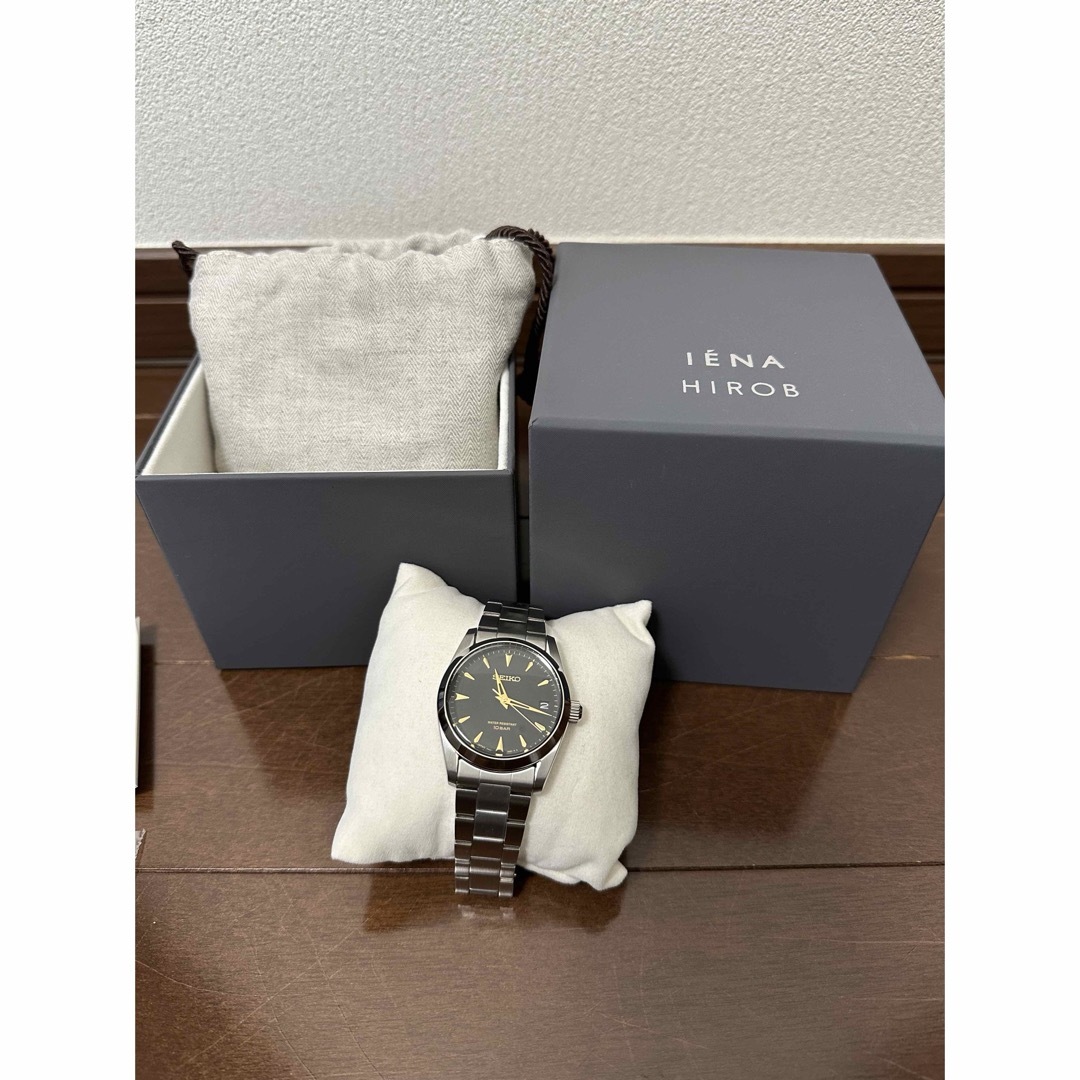 IENA(イエナ)のIENA × HIROB Exclusive Watch  ブラック レディースのファッション小物(腕時計)の商品写真