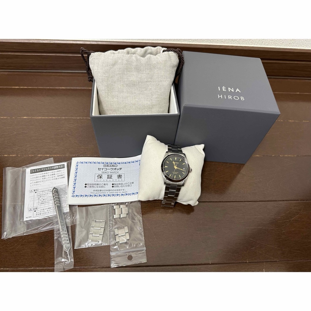 IENA(イエナ)のIENA × HIROB Exclusive Watch  ブラック レディースのファッション小物(腕時計)の商品写真