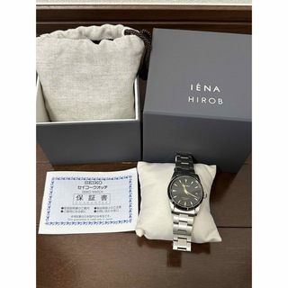 イエナ(IENA)のIENA × HIROB Exclusive Watch  ブラック(腕時計)