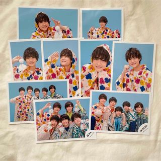 ジャニーズジュニア(ジャニーズJr.)の大西風雅　Lil かんさい　グリーティングフォト　公式写真(アイドルグッズ)