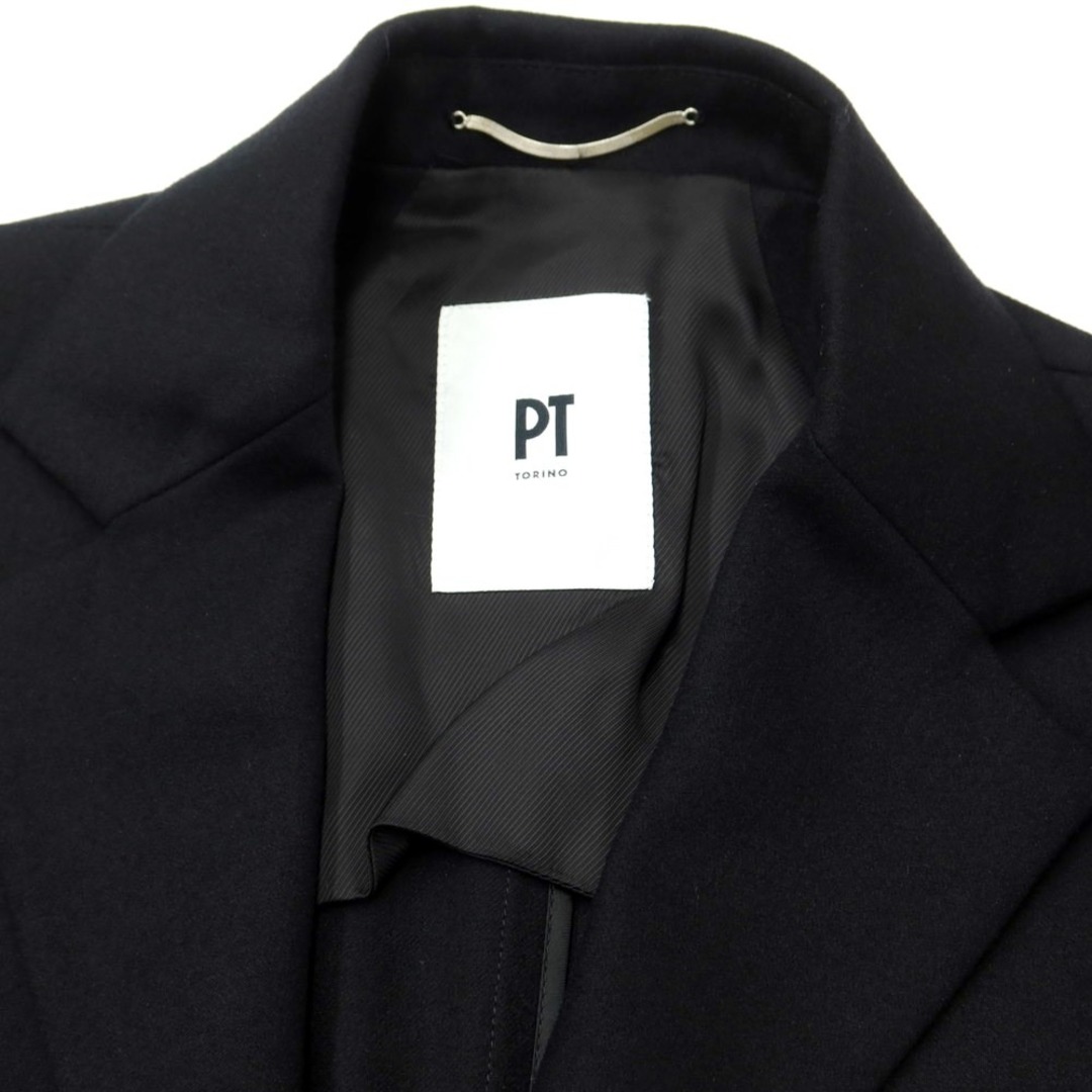 【新品】ピーティートリノ PT TORINO ウール 3B テーラードジャケット ブラック【サイズ44】【メンズ】