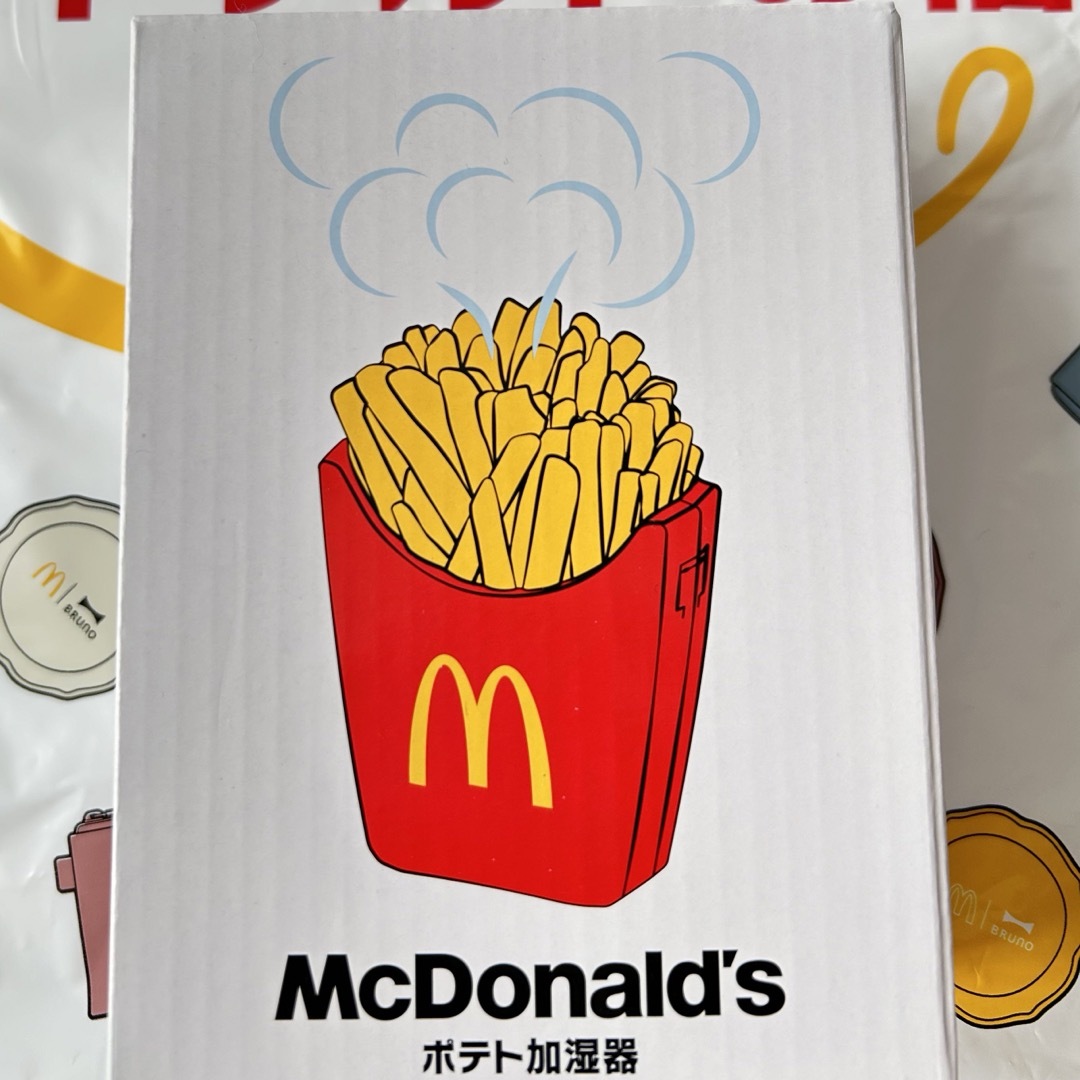 マクドナルド(マクドナルド)のマクドナルド　ポテト加湿器 スマホ/家電/カメラの生活家電(加湿器/除湿機)の商品写真