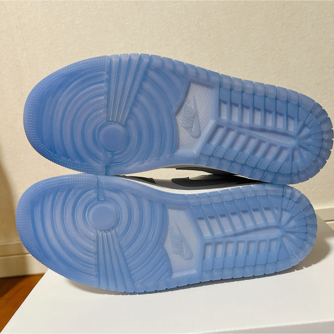 NIKE - AIR JORDAN 1 LOW エアジョーダン ウルフグレー 24.0cmの NIKE - AIR JORDAN 1 LOW エアジョーダン ウルフグレー 24.0cmの