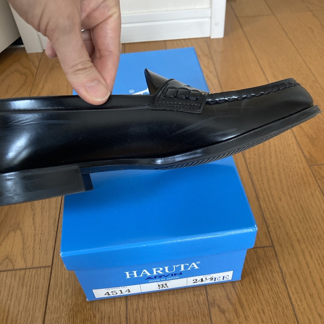 HARUTA(ハルタ)のHARUTA ローファー　24.5㎝　EE レディースの靴/シューズ(ローファー/革靴)の商品写真