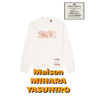 メゾンミハラヤスヒロ(Maison MIHARA YASUHIRO)のMAISON MIHARA YASUHIRO LOGO CREW SWEAT(スウェット)