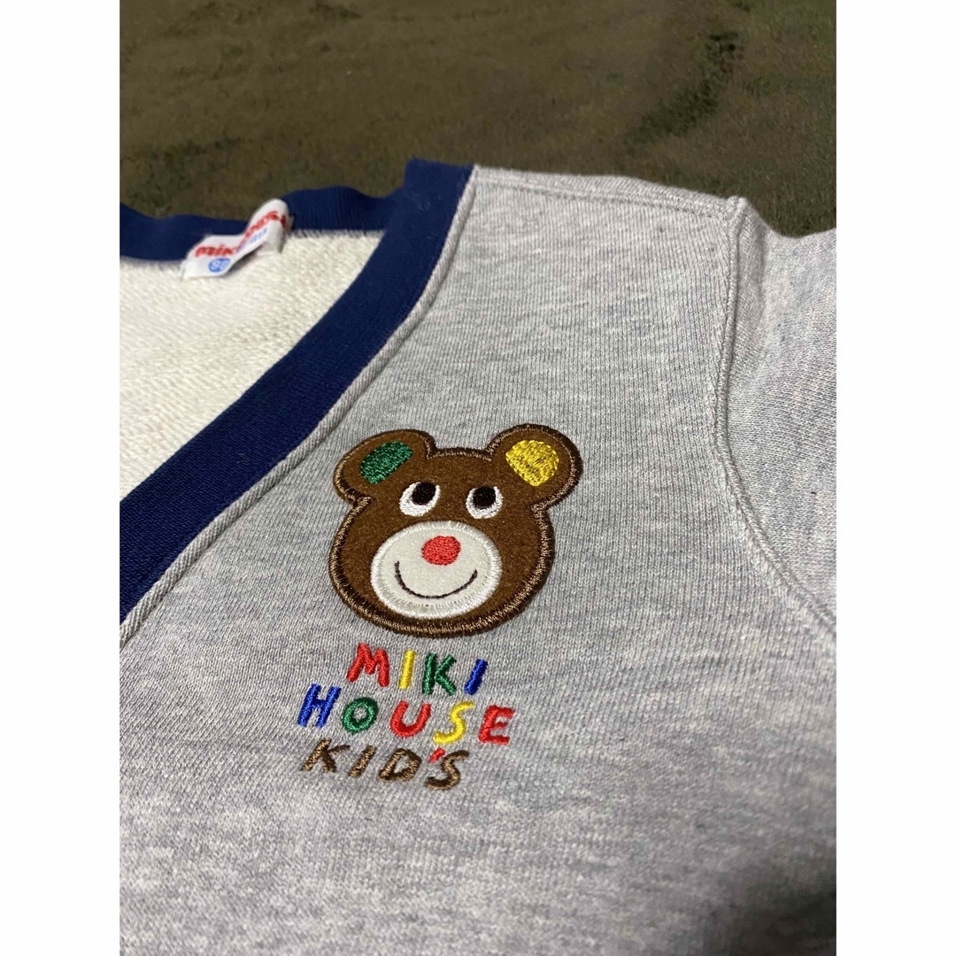 mikihouse(ミキハウス)のmikihouse アウター　90 キッズ/ベビー/マタニティのキッズ服男の子用(90cm~)(ジャケット/上着)の商品写真