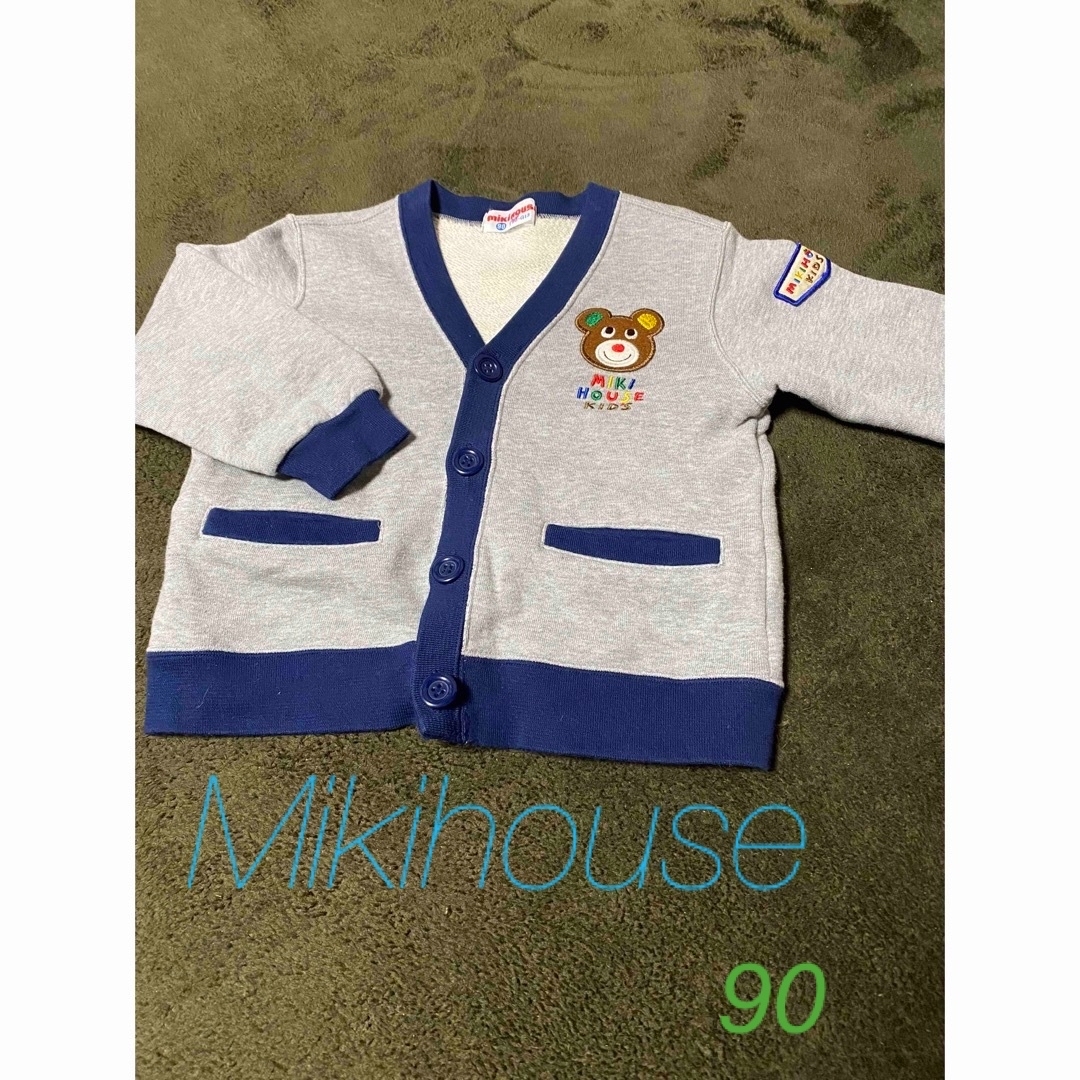 mikihouse(ミキハウス)のmikihouse アウター　90 キッズ/ベビー/マタニティのキッズ服男の子用(90cm~)(ジャケット/上着)の商品写真