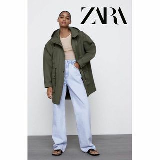 ザラ(ZARA)のZARA LONG HOODED PARKA 1227(その他)