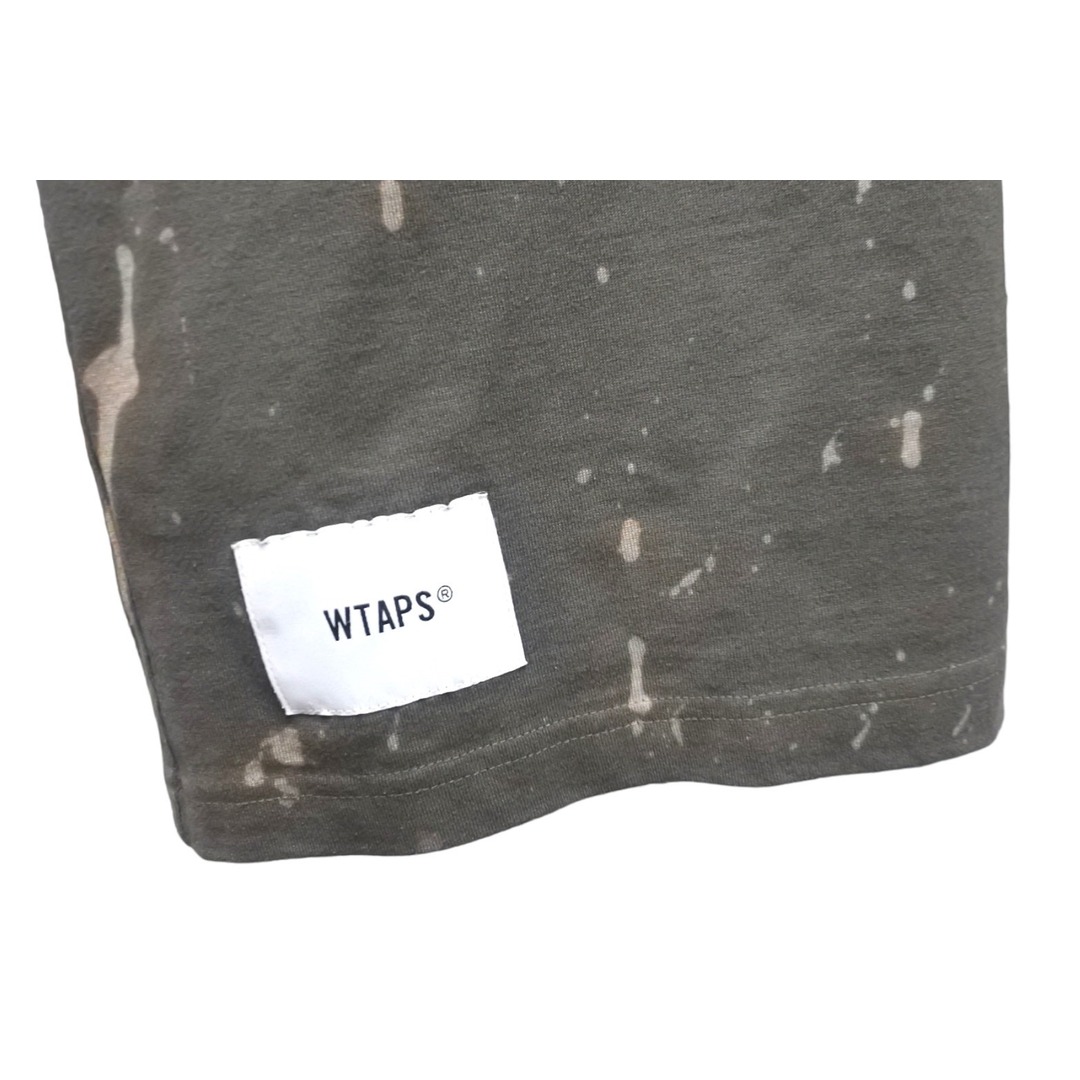 W)taps(ダブルタップス)のWTAPS ダブルタップス DESIGN LS XeroX 長袖 Tシャツ グリーン サイズ 2 2019 sneak collection 美品 中古 58711 メンズのトップス(パーカー)の商品写真