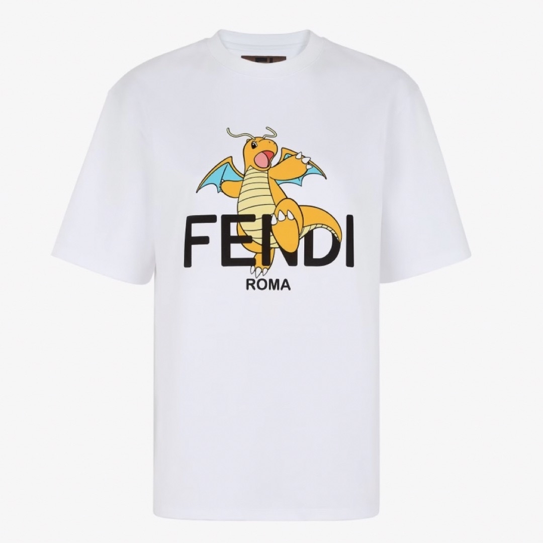 フェンディ FENDI FFロゴモチーフ コットンTシャツ