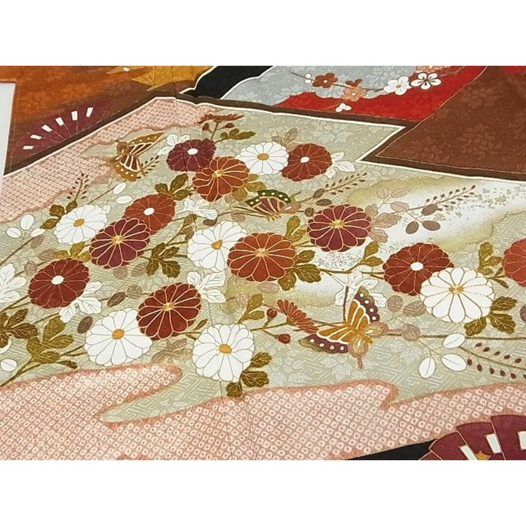 平和屋本店□極上 皇室献上作家 藤井寛 振袖 駒刺繍 風絵抄 金彩 平和屋本店□極上 皇室献上作家 藤井寛 振袖 駒刺繍 風絵抄 金彩