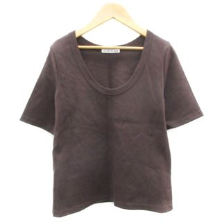 Plage - プラージュ 23SS フィブリルサテン Tee ブラウス 五分袖 